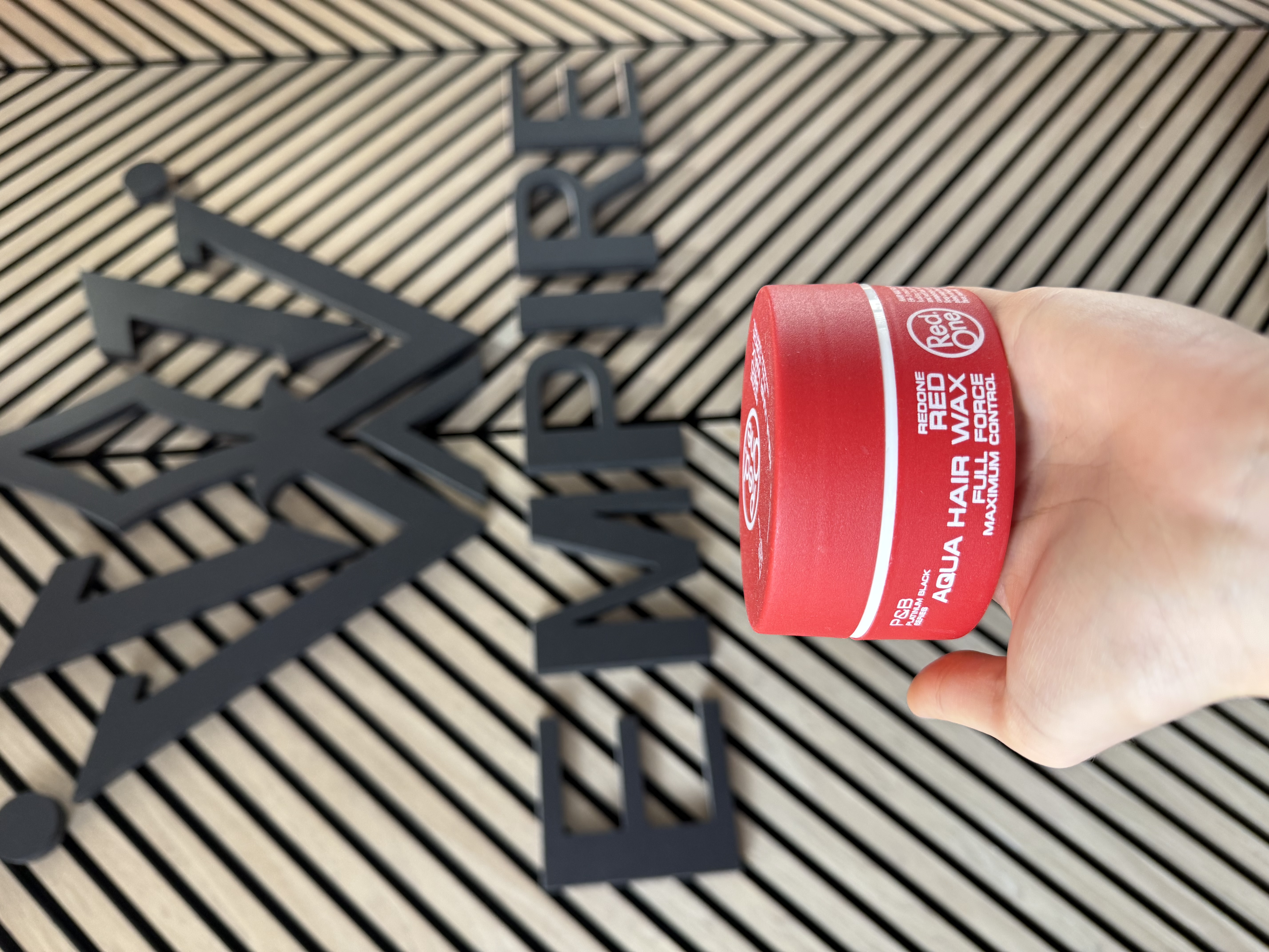 RED ONE AQUA HAIR WAX